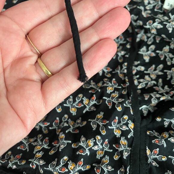 SEZANE NAOMI FLORAL TUNIC DRESS SIZE 38 - Picture 4 of 4